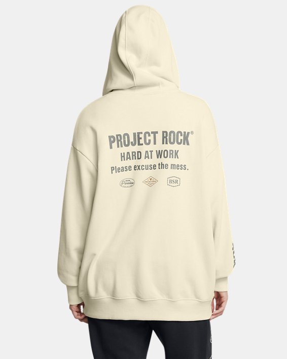 Women's Project Rock Heavyweight Hard At Work Full-Zip Women's Project Rock Heavyweight Hard At Work Full-Zip